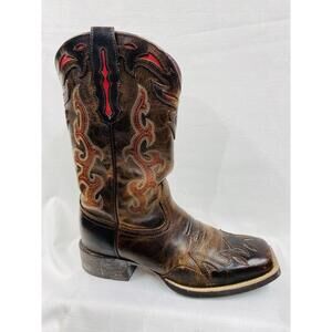 Ariat Women's Size 8 B Sidekick Square Toe Boots Leather